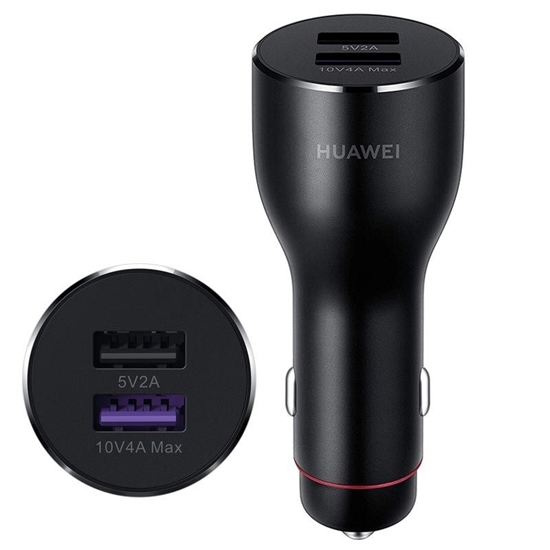 Изображение Huawei Car Charger Super Charge Dual Port 40W Black