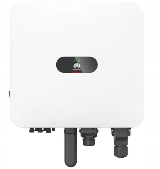 Picture of Huawei Falownik Huawei FusionSolar 3-fazowy, 2-MPPT, wbudowana komunikacja (RS485, WLAN), rozcznik DC, 10kW/11kVA, SPD AC i DC typ II, interfejs adowania akumulatora, asymetryczne wyjcie AC, 3-f backup z Smart Guard (opcja)