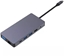 Изображение HUB USB Extra Digital Adapter USB Type-C - 2x HDMI, VGA, LAN, 3x USB Type-A, SD, TF, USB Type-C PD100W, Aux