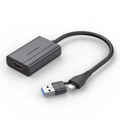 Attēls no I/O ADAPTER HDMI TO USB-C/A/ACYHB VENTION