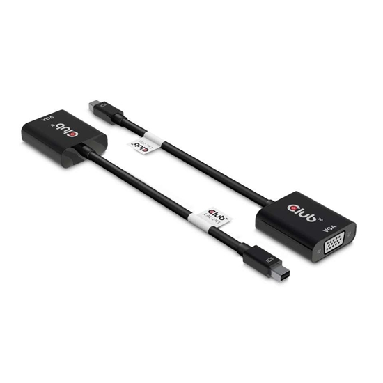 Изображение I/O ADAPTER MINI DP TO VGA/M/F CAC-2113 CLUB3D