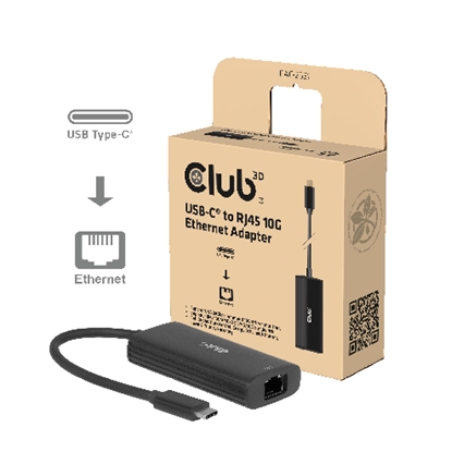 Изображение I/O ADAPTER USB-C TO RJ45/10G M/F CAC-2531 CLUB3D