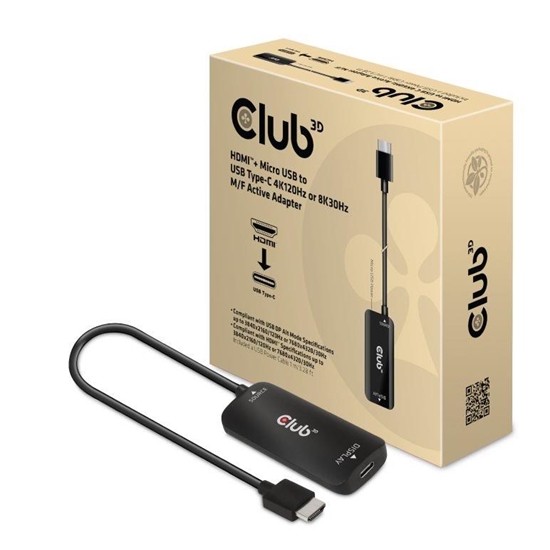 Изображение I/O ADAPTER USB-C TO USB/HDMI/M/F CAC-1336 CLUB3D