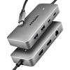 Изображение I/O HUB USB-C 3P HDMI DP/0.15M HMC-CUB83X2 AXAGON