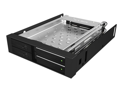 Attēls no ICY BOX IB-2227StS 8.89 cm (3.5") Storage drive tray Black