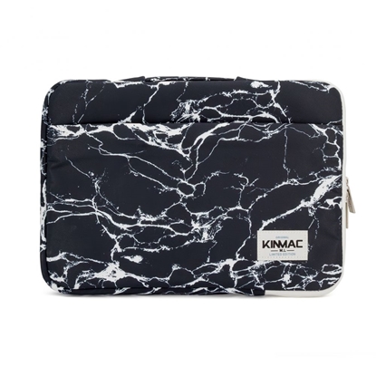 Изображение iLike 13-14 Inches Fabric Laptop Bag Marble Black