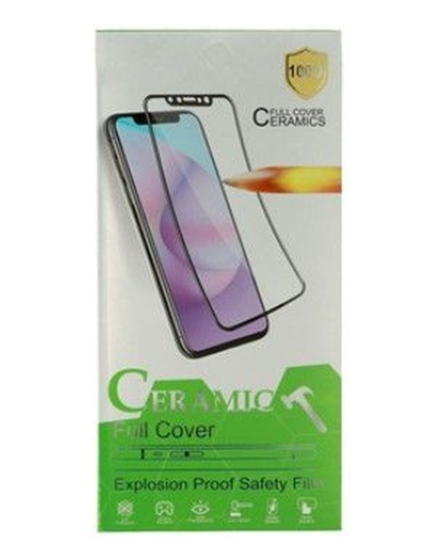 Picture of iLike Apple IPHONE 11 / XR HARD CERAMIC TEMPERED GLASS Black