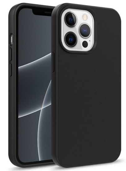 Picture of iLike Apple Iphone 14 MATT Back Case Black