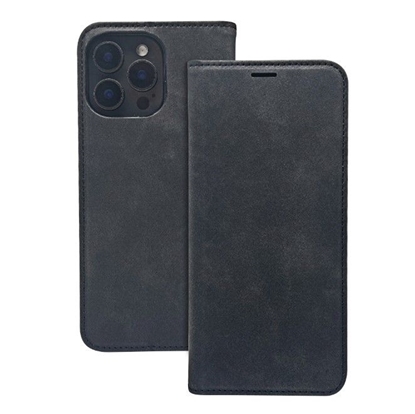 Attēls no iLike Samsung Galaxy A34 5G Smart Suede case Black