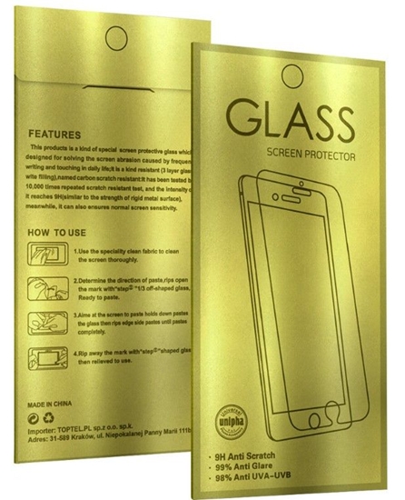 Picture of iLike Samsung GALAXY A54 5G GOLD TEMPERED GLASS