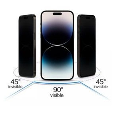 Attēls no iLike Samsung GALAXY S23 FE TEMPERED PRIVACY GLASS Black