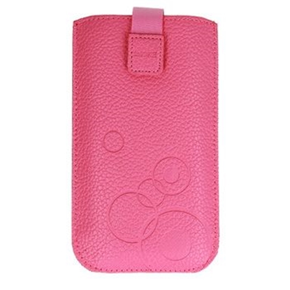 Attēls no iLike Universal Leather Pocket Case XL Fuchsia