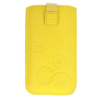 Attēls no iLike Universal Leather Pocket Case XL Yellow