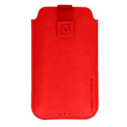 Attēls no iLike Universal Leather Pocket Case XS Red