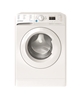 Picture of INDESIT | Washing machine | BWSA 61294 W EU N | Energy efficiency class C | Front loading | Washing capacity 6 kg | 1150 RPM | Depth 42.5 cm | Width 59.5 cm | Display | Big Digit | White