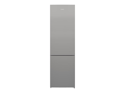 Attēls no INDESIT INKS 1401 S4E | Energy efficiency class E | Free standing | Combi | Height 202.5 cm | Fridge net capacity 266 L | Freezer net capacity 120 L | 38 dB | Silver