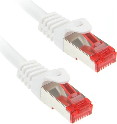 Attēls no InLine 10m Cat.6 kabel sieciowy 1000 Mbit RJ45 - biay ( 76400W )