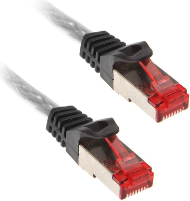 Изображение InLine 2m Cat.6 kabel sieciowy 1000 Mbit RJ45 - przeroczysty ( 76402T )