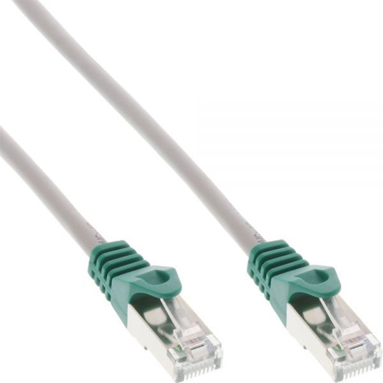 Изображение InLine Patchcord Crosover SF/UTP , Cat.5e, szary, 2m (73502)