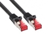 Picture of InLine Patchcord S/FTP, PiMF, Cat.6, 250MHz, PVC, czarny 30m (76430S)