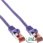 Picture of InLine Patchcord, Cat.6, S/FTP, 0.5m, fioletowy (76450P)