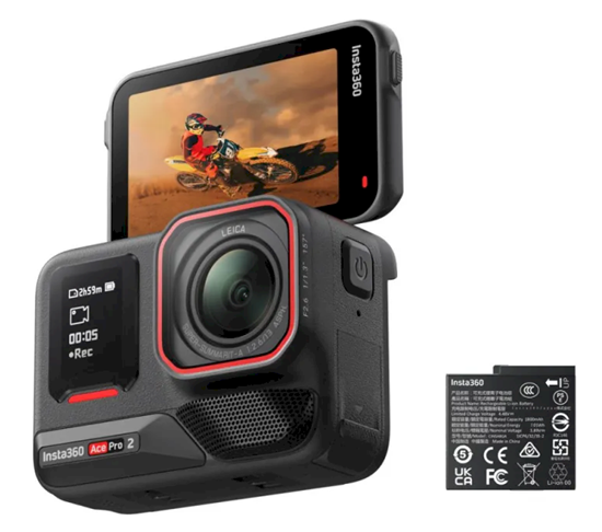Изображение Insta360 Ace Pro 2 Action camera 8K black