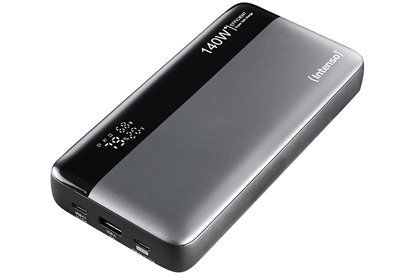 Изображение Intenso Powerbank HE25000   grau 25000 mAh  Ladeleistung 140 Watt