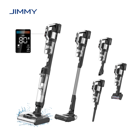 Picture of Jimmy Vacuum cleaner and washer | PW11 Pro Max-B | Cordless operating | Washing function | 460 W | 21.6 V | Operating time (max) 40-80 min | Black/Silver