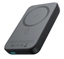 Attēls no Joyroom JR-W020 20W Mini magnetic wireless power bank 10000mAh Black With USB to Type-C 0.25m Cable Black