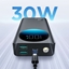 Picture of Joyroom Powerbank Joyroom JR-PBF02 30W 20000mAh + USB-A - USB-C cable 0.25m - black