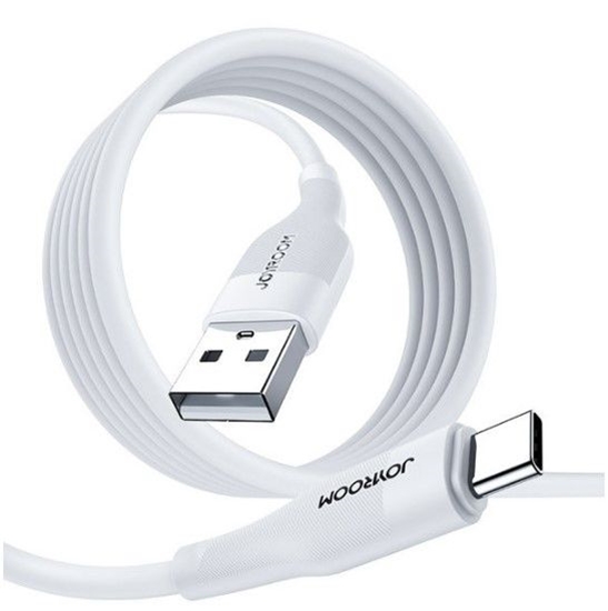 Picture of Joyroom USB cable - USB Type C for charging / data transmission 3A 1m White