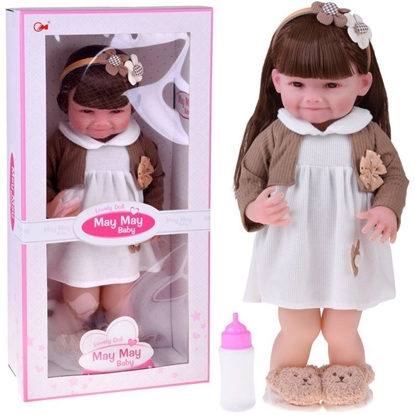 Picture of Jokomisiada Dua Lalka dziewczynka 55 cm - charming appearance and playful smile ZA5830