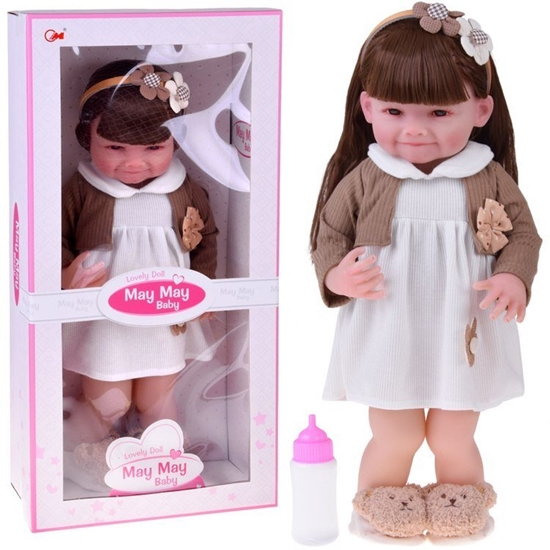 Picture of Jokomisiada Dua Lalka dziewczynka 55 cm - charming appearance and playful smile ZA5830