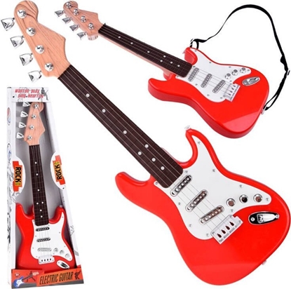 Изображение Jokomisiada Gitara elektryczna dla dziecka gitarka rockowe brzmienie IN0164