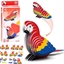Attēls no Jokomisiada Puzzle 3D kartonowy model kolorowy PAPUGA ARA zrób to sam DIY 24 el ZA5719