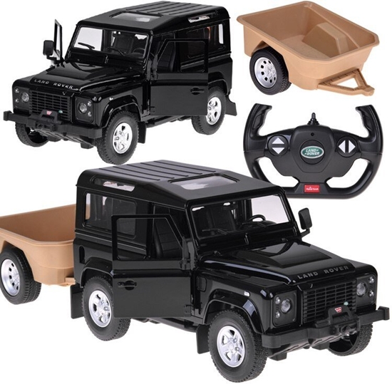 Picture of Jokomisiada Rastar auto zdalnie sterowane Land Rover Defender 1:14 pilot z owietleniem RC0712