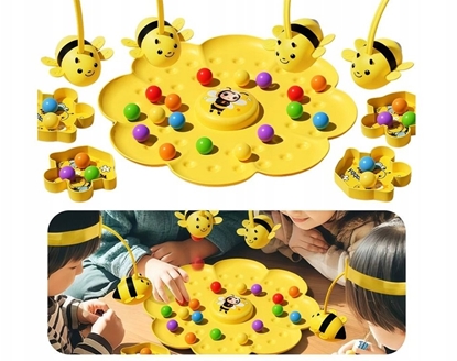 Picture of Jokomisiada Zrcznociowa gra rodzinna magnetyczna Pszczóki zap kuleczki GR0771