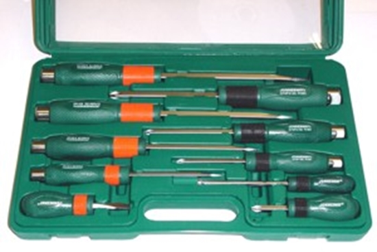 Picture of Jonnesway Komplet wkrtaków lusarskich paskie, Ph 10szt. - D70PP10S