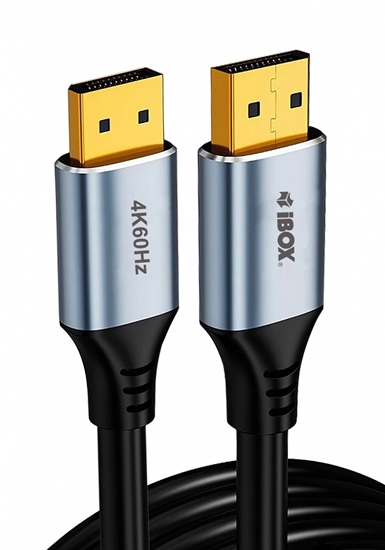 Picture of Kabel DisplayPort 4k60Hz złota wtyczka 2m