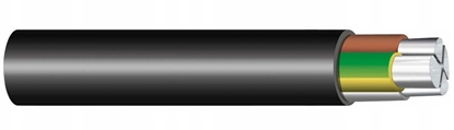 Picture of Kabel energetyczny YAKXS 1x240mm2 0,6/1KV aluminium PVC czarny