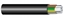 Изображение Kabel energetyczny YAKXS 1x240mm2 0,6/1KV aluminium PVC czarny