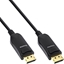 Attēls no Kabel InLine DisplayPort 1.4 AOC cable active, 8K4K, black, gold, 10m