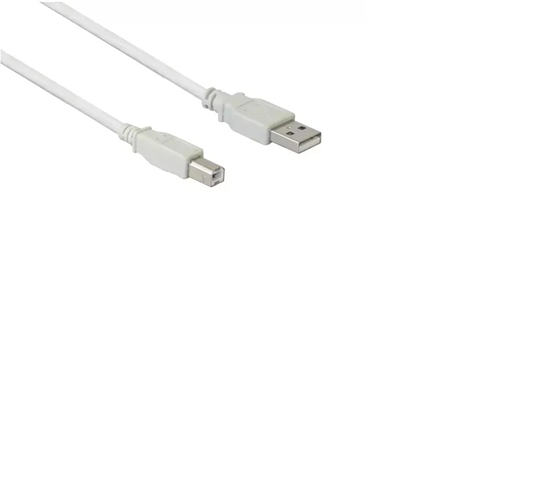 Picture of Kabel USB Alcasa USB-A - USB-B 0.25 m Szary (2510-025)