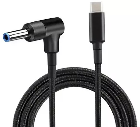 Изображение Kabel USB HP USB-C -> 4.8 x 1.7mm | 18.5V-20V | 100W | 1.8 m