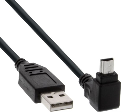 Picture of Kabel USB InLine USB-A - miniUSB 0.3 m Czarny (34103)