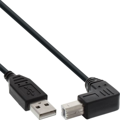 Picture of Kabel USB InLine USB-A - USB-B 0.3 m Czarny (34503U)
