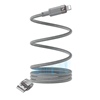 Picture of Kabel USB Yesido yesido Magnet. Kabel CA174 12W USB-iP 1m 2.4A, GRAY / SZARY