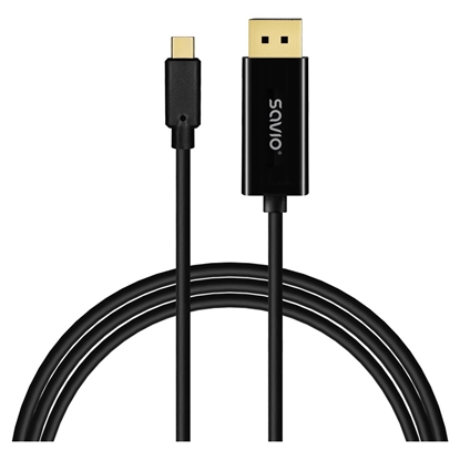Attēls no Kabel USB-C do Display Port CL-207 1.2, 2m 