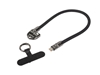 Изображение Kabel USB-C M/M SMYCZ/BRELOK 0.3M 240W czarny 