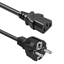 Attēls no Kabel zasilający SCHUKO CEE 7/7 (E/F) | IEC C13 | 3x1.0mm2 | Czysta miedź Cu | 1.5m 